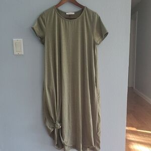 NeeSee's Dresses Boutique Olive Green Dress